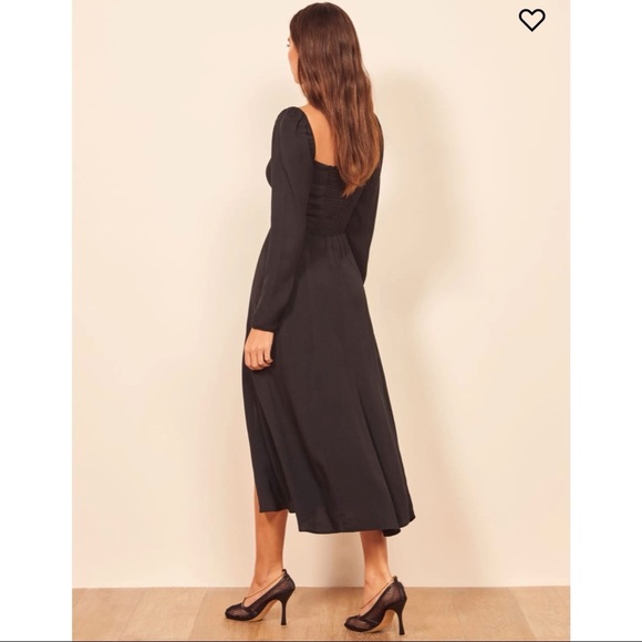 SOLD NWT Reformation Sigmund Long Dress - Picture 4 of 7